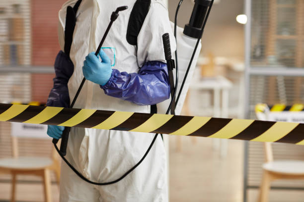 Professional Blood Cleanup technician working in Montgomeryville, PA